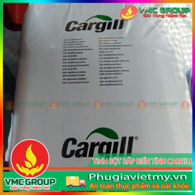 TINH BỘT NGÔ BIẾN TÍNH CARGILL HÀ LAN DẠNG BỘT MỊN BAO 25KG XUẤT XỨ HÀ LAN
